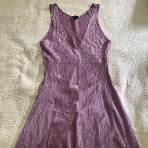 Purple Komarov dress